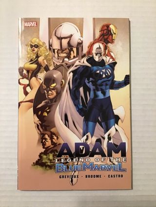 Adam: Legend Of The Blue Marvel Tpb 1st Print Nm Unread Collects Issues 1 - 5