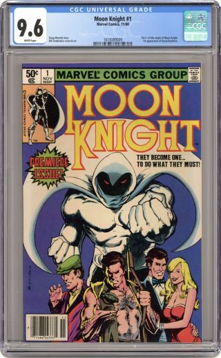Moon Knight 1 Cgc 9.  6 1980 1618389009