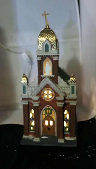 Department 56 Christmas In The City Series Holy Name Church 1995 58875