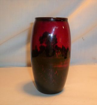 Vintage Royal Doulton Flambe Vase - 5 " Tall