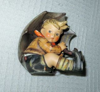Hummel Goebel Umbrella Boy 5 " Figurine 152/0 A Made In West Germany Vintage