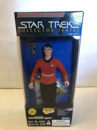 Star Trek Federation Edition Montgomery Scott Figure Collectors Series 1990’s