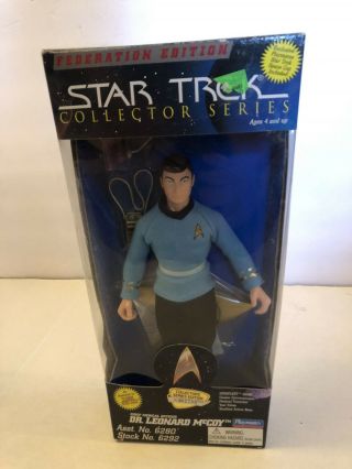 Star Trek Federation Edition Dr.  Leonard Mccoy Figure Collectors Series 1990’s