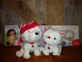 Hallmark Interactive Story Buddies Jingle And Bell With 5 Books