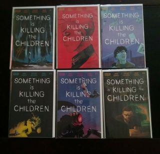 Something Is Killing The Children 1,  Signed Tynion 2,  3,  4,  5,  8.  All N/m 1st Print