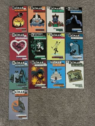 Batman The Long Halloween 1 - 13 Dc Complete 13 Issue Set Loeb/sale