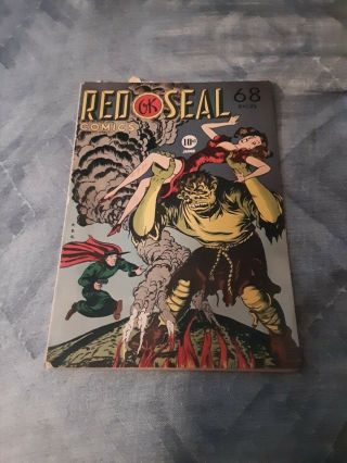 Red Seal Comic No 19 Published By Superior 1947