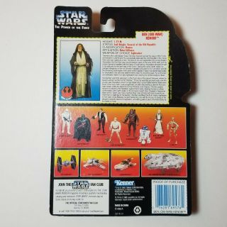 Star Wars Ben Obi - Wan Kenobi Action Figure The Power of the Force Kenner 1995 2