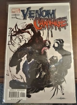 Venom Vs Carnage - 2004 Complete Series - Issues 1 - 4 - Nm,