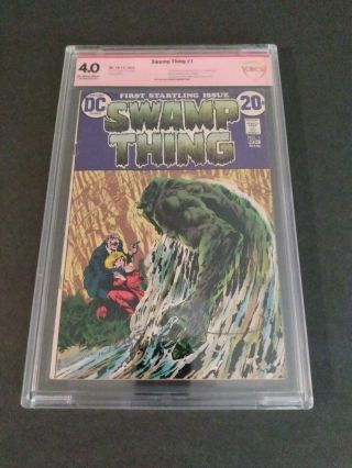 Swamp Thing 1 Signed Bernie Wrightson