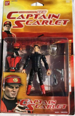 Captain Scarlet Action Figures - Captain Scarlet - Gerry Anderson