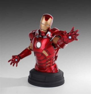 Gentle Giant Avengers Iron Man Deluxe Mini Bust 688/1650 Marvel
