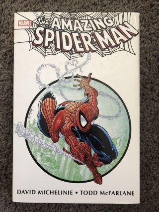 Spider - Man Omnibus By Michelinie & Mcfarlane.  Marvel Hardcover Oop