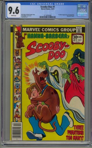 Scooby - Doo 1 Cgc 9.  6 1st Marvel Scooby - Doo White Pages