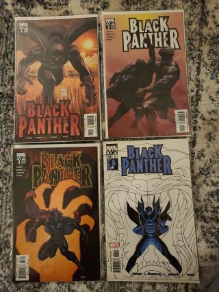 Black Panther 2 1 3 4 2005 Marvel Knights Comics 1st Appearance Shuri Key