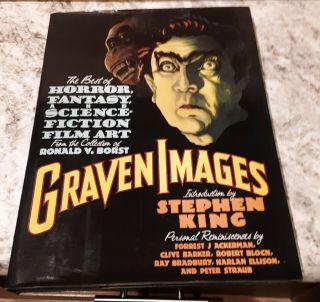 Graven Images The Best Of Horror,  Fantasy & Sci - Fi Film Art - 1992 - 1st Ed