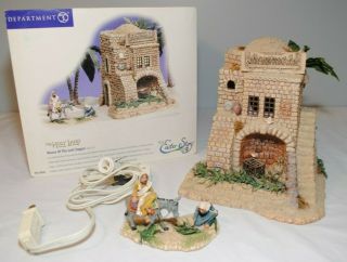 Dept 56 Christmas Holy Land Easter Story House Of The Last Supper 56.  59809
