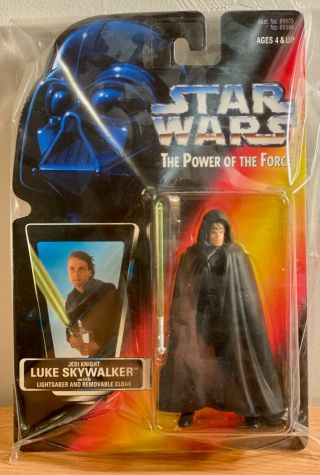 Jedi Knight Luke Skywalker – Red Card – Vintage Kenner 1996