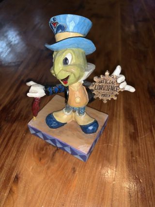 Jim Shore Disney Traditions Jiminy Cricket 