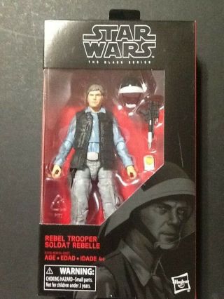 Star Wars The Black Series 69 Rebel Trooper From The First Movie - A Hope