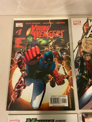 Young Avengers 1 2 3 4 5 6 7 8 9 10 11 12 Special 1 Marvel 1st App Kate Bishop