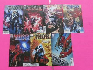 Thor 1,  2,  3,  4,  5,  6,  7 Comic Vol 6 1st Prints Donny Cates Marvel 2020