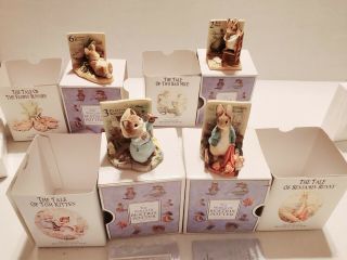 Border Fine Arts The World Of Beatrix Potter Set Of 4 Figurines - Peter Rabbit