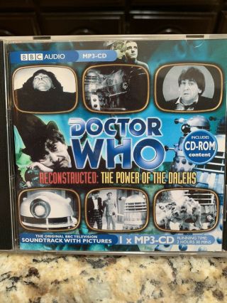 Dr Doctor Who Planet Of The Daleks Reconstrucrion Mp3 - Cd Troughton