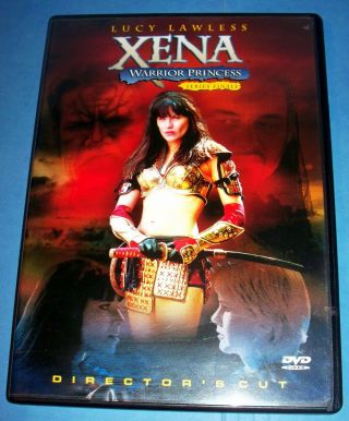 2 Xena Warrior Princess DVDs Season Finale Director ' s Cut & Uncensored Edition 2