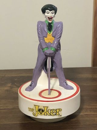 Vintage 1978 Dc Comics The Joker Action Villain Figure Music Box Price Imp Japan