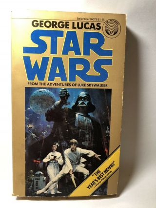 Vintage Star Wars Novel 1976 By George Lucas