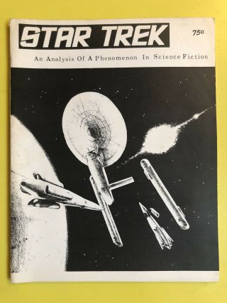 Rare 1968 Star Trek: An Analysis Of A Phenomenon In Science Fiction Fanzine