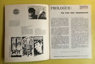 RARE 1968 STAR TREK: AN ANALYSIS OF A PHENOMENON IN SCIENCE FICTION FANZINE 2