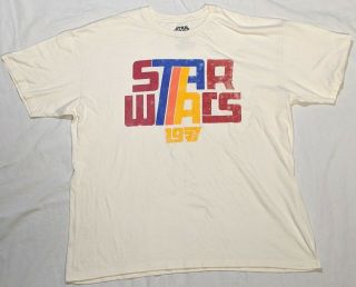 Star Wars Rare Vintage Style 1977 T - Shirt Size Xl