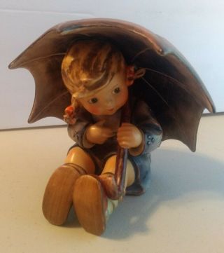 Vtg Goebel Hummel Umbrella Girl 152/0 B Tmk4 5 " Figurine