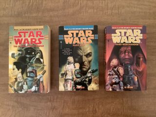 Star Wars: The Bounty Hunter Wars Complete Paperback Trilogy By K.  W.  Jeter