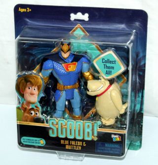 Scoob Scooby Doo Movie Blue Falcon & Muttley Action Figures 2020 Exclusive