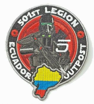 Star Wars Patch 501st Legion Ecuador Outpost