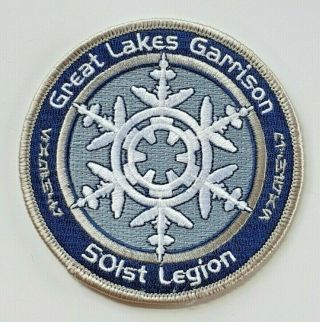 Star Wars Patch 501st Legion Great Lakes Garrison