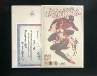 Spider - Man 1.  4 Fan Expo Variant Signed By Stan Lee W/coa Campbell
