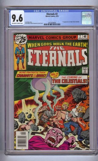 Eternals 2 Cgc 9.  6 1st Appearance Of Ajak & The Celestials