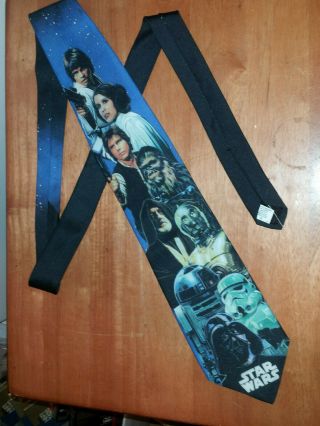 Vintage Star Wars Tie 1994 Wallywear Made In The Ralph Marlin