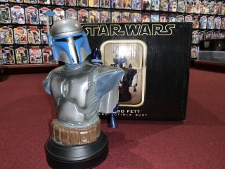 Star Wars Gentle Giant Jango Fett Mini Bust First Version Attack Of The Clones