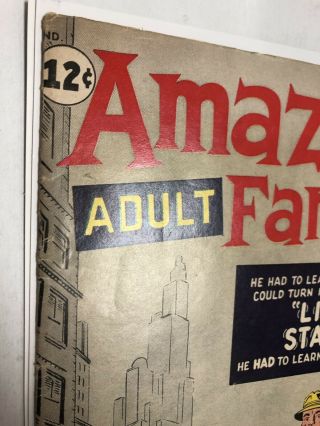 Adult Fantasy (1961) 12 (VG) Steve Ditko Stan Lee Marvel /Atlas Comics 3