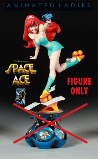 Electric Tiki Space Ace - Kimberly Statue Replacement Figure - No Base.  Don Bluth