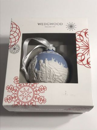 Wedgwood Jasperware Christmas Nativity Three Wise Men Ornament W/ Box