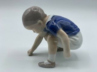 Bing & Grondahl B & G Copenhagen Porcelain Dickie Boy Figure Figurine 1636