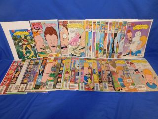 Beavis And Butthead 1 - 28 Complete Series Set Wizard Ashcan Marvel Age 134