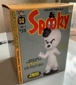 Electric Tiki - " Inviso " Spooky The Ghost Mini - Maquette/statue 1 Of 50 - Ap - Casper