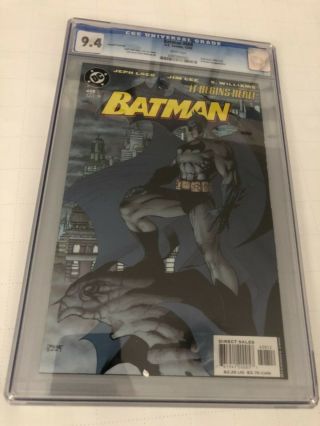 Batman 608 2nd Print Variant Cgc 9.  4 Jim Lee Hush Dc Comics